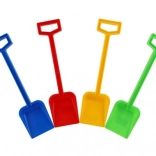 Plastová dětská lopatka na písek 44 cm – mix barev