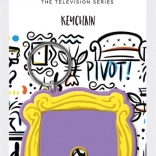 Gumová klíčenka Přátelé