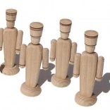 Ceeda Cavity dřevěný vojáček