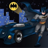 Puzzle 100 dílků XXL BATMAN