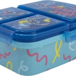 STOR XL box na svačinu s přihrádkami Stitch