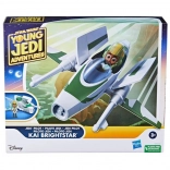 Star Wars Young Jedi Adventures – vesmírná loď Kai Brightstar s figurkou