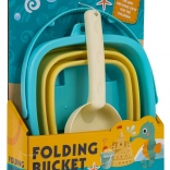 Sada na písek se skládacím kyblíkem a lopatkou