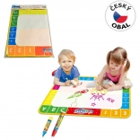 Kouzelné malování vodou s písmeny a číslicemi