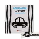 Kontrastní leporelo Dopravní prostředky pro nejmenší