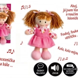 Hadrová panenka Verunka 20 cm – česky mluvící