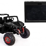 LCD hudební panel do auta na akumulátor