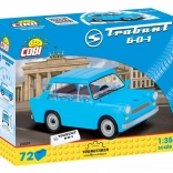 stavebnice auta trabant 601 1:35 od cobi (72 dílků)
