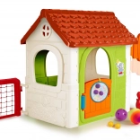 Multifunkční dětský domeček FEBER s integrovanými hrami 6 v 1
