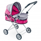 Kočárek pro panenku hluboký skládací