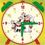 Procvičovací hodiny čtvercové Mix titulů