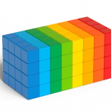 Geomag Magicube Full Color – magnetické kostičky 128 dílků