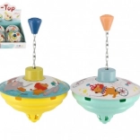 Točící káča s průměrem 12 cm - kovové provedení ve 2 barvách