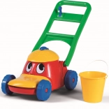 Veselá plastová sekačka na trávu pro děti