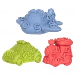 Senzorická vozidla do koupele 3 ks Tullo