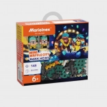 Klocki Mini Waffle City – loupež v bance, 148 dílků