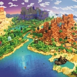 Puzzle Minecraft 500 dílků od Ravensburger
