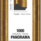 Rám na puzzle 96 × 34 cm zlatý