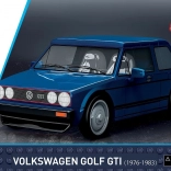 Stavebnice COBI VOLKSWAGEN Golf GTI 1:35 (1976–1983)