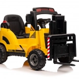 Elektrický dětský vozík VZV žlutý