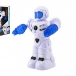 Jezdící mluvící robot se světlem a zvukem v krabici