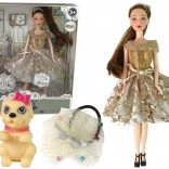 Panenka EMILY s pejskem a doplňky