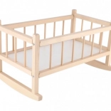 Dřevěná kolébka pro panenky