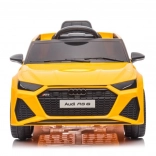 Dětské autíčko na baterie Audi RS6 žluté