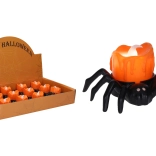 halloween svítící pavouk dekorace