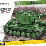Historická sbírka WW2 těžký tank KV-2