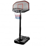 Stojanový basketbalový koš s nastavitelnou výškou 200–305 cm