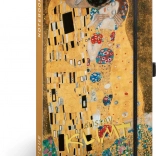 Tečkovaný zápisník NOTIQUE Gustav Klimt 13 × 21 cm
