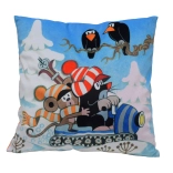 Polštář Krtek a Myška na Skútru