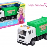 Popelářské auto s efekty a písničkami Míši Růžičkové, 17 cm