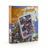 Artlover třpytivé obrázky sada 4 ks