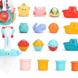 Woopie dětská sada koupacích hraček 17 ks