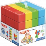 Geomag Magicube barevné magnetické kostky 64 dílků
