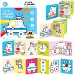 Dlouhé omalovánky Vozidla v práci