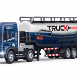 Kovový tahač cisterna se světelnými a zvukovými efekty 40 cm