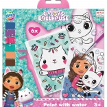 Malování s vodovkami Gábinčin kouzelný domeček