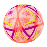Gumový míč jásavý s vzory oranžový 24 cm