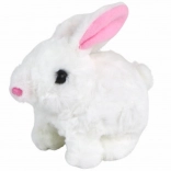 Interaktivní chodiaci králíček s krátkou srstí bílý