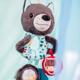 Motorická hračka s aktivitami vlk Ludvík