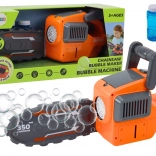 Bublifuk motorová pila oranžová