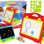 Skládací dětská tabule 2v1 na křídu