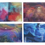 Plastová dokumentová složka s drukem A4, mix barev