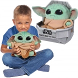 plyšová hračka baby yoda z mandalorian 25 cm v krabičce