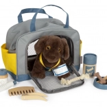 Plyšový pes s pečovatelskou sadou od Small Foot