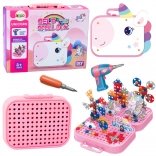 Kreativní stavebnicová sada Jednorožec s vrtačkou