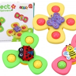 Smyslová hračka Spinnery Včelka Beruška Motýl Savičky